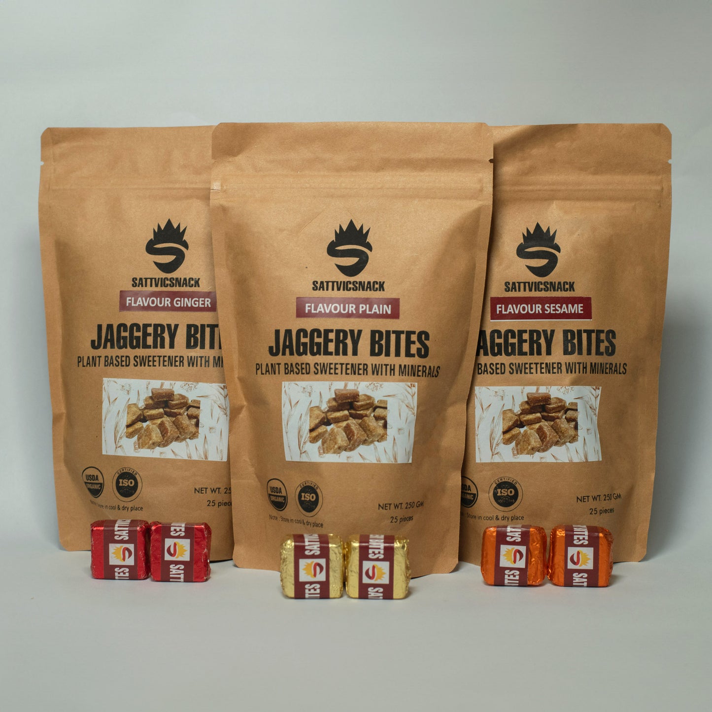 Jaggery bites Trio pack